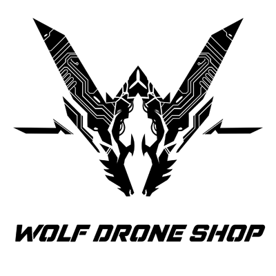 Illustration Wolf Drone Shop